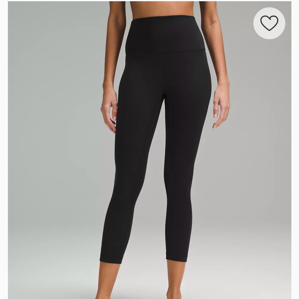 Lululemon high rise align 21” leggings in navy size 4 - Picture 7 of 8